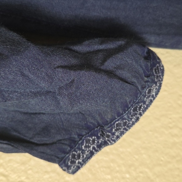 CIENNA Breese Blue Embroidered  Dress,SZ S. - Picture 4 of 7